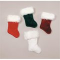 Halco Halco 3221-W White Velvet Plush Stocking- Size 21 inch 3221-W